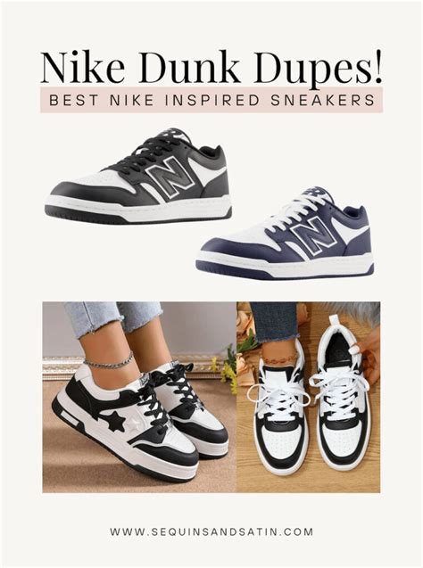 nike dupe shoes|best dunk dupe under 100.